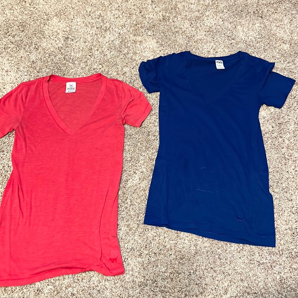 PINK T SHIRT BUNDLE XS